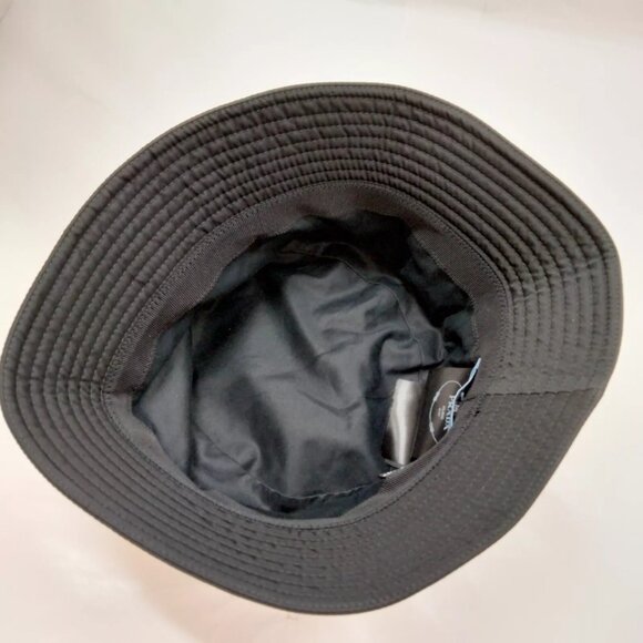 $1095 Authentic PRADA Made in ITALY Unisex Black Bucket Hats SZ.M / 58cm main image 11
